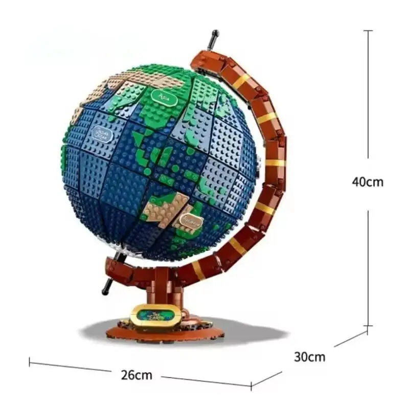 MOC Expert 95335 Earth Globe World Map Bricks Toys MOC Expert 95335 Earth Globe World Map Bricks Toys