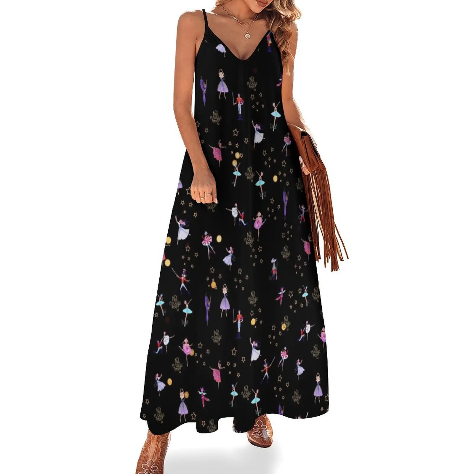 The Nutcracker Ballet Pattern Sleeveless Dress Dress vintage evening dresses ladies dresses ladies 2024 summer
The Nutcracker Ballet Pattern Sleeveless Dress Dress vintage evening dresses ladies dresses ladies 2024 summer