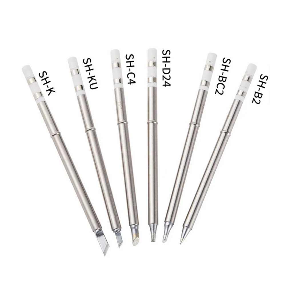 1pcs Soldering Iron Tip SH-KU SH-C4 SH-B2 SH-BC2 SH-D24 SH-K Digital Iron Tips Adjustable Soldering Iron Welding Station
1pcs Soldering Iron Tip SH-KU SH-C4 SH-B2 SH-BC2 SH-D24 SH-K Digital Iron Tips Adjustable Soldering Iron Welding Station