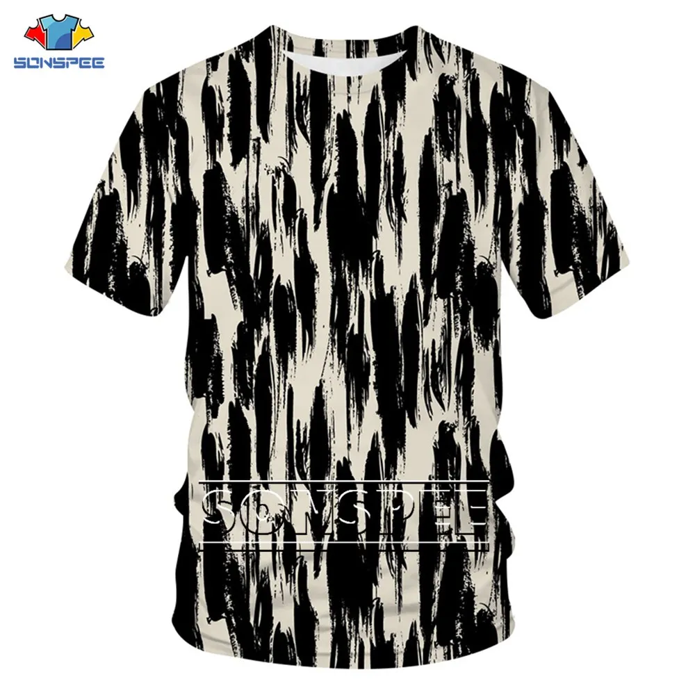 SONSPEE 3D Print T-shirts Abstract Pattern Fashion Street Casual Sports Shirt Male Round Collar With Short Sleeves Oversized Tee
SONSPEE 3D Print T-shirts Abstract Pattern Fashion Street Casual Sports Shirt Male Round Collar With Short Sleeves Oversized Tee