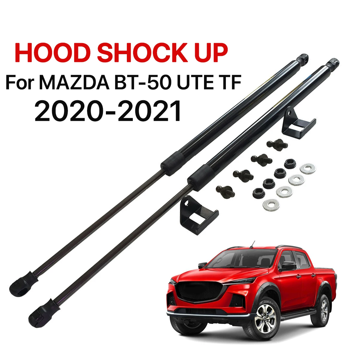 1Pair Hood Bonnet Front Shock Up Lifter Gas Strut For Mazda BT-50 UTE TF 2020 2021
1Pair Hood Bonnet Front Shock Up Lifter Gas Strut For Mazda BT-50 UTE TF 2020 2021