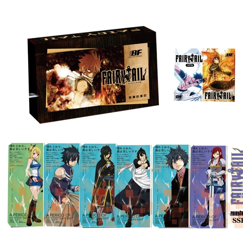 

Anime Periphery Fairy Tail Natsu Erza Scarlet SSP PR BF Trading Card Box Collection Card Children Doujin Toys And Hobbies Gift