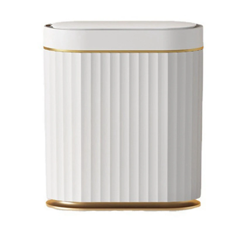 2 Gallon Waterproof Automatic Trash Can With Lid, Motion Sensor For Bedroom, Bathroom, Kitchen, Office Durable Easy To Use
2 Gallon Waterproof Automatic Trash Can With Lid, Motion Sensor For Bedroom, Bathroom, Kitchen, Office Durable Easy To Use