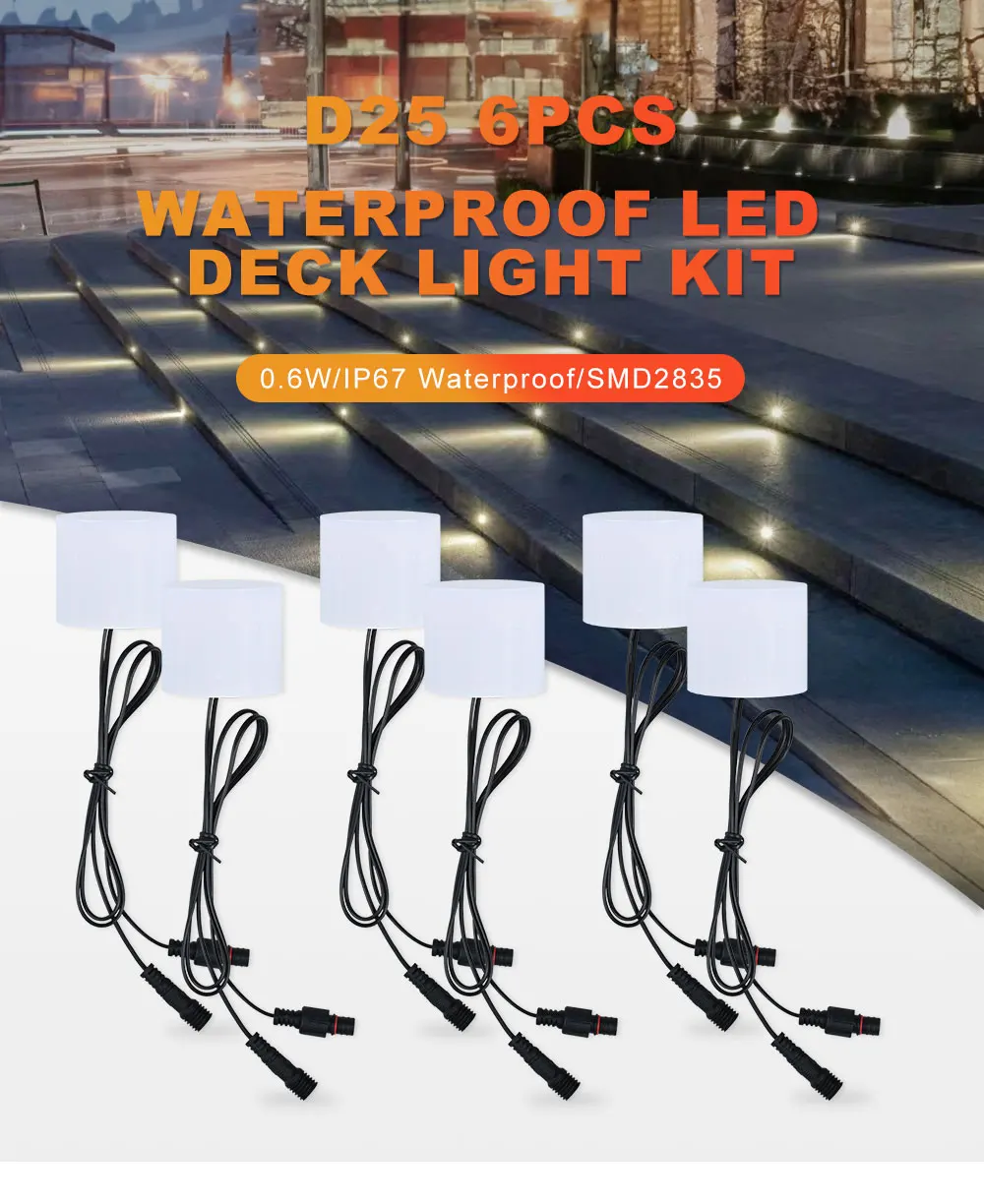 Recessed Wall Light Outdoor Stairs Led Light Step Lamp Waterproof Garden Landscape Deck Lighting For Patio Railing Pathway
Recessed Wall Light Outdoor Stairs Led Light Step Lamp Waterproof Garden Landscape Deck Lighting For Patio Railing Pathway