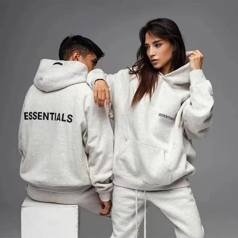 480G Heavy Duty Plush Cotton Hoodie ESSENTIALS Silicone Letter High Quality Hoodie Men's and Women's Plus Size Sports Sugi
480G Heavy Duty Plush Cotton Hoodie ESSENTIALS Silicone Letter High Quality Hoodie Men's and Women's Plus Size Sports Sugi