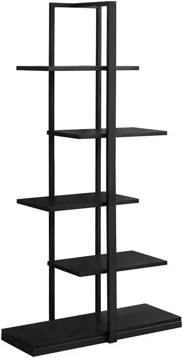 Книжная полка 7231, книжный шкаф, Etagere, 5 ярусов, 60 H, для офиса, спальни, металл, ламинат, черный, современный
Книжная полка 7231, книжный шкаф, Etagere, 5 ярусов, 60 H, для офиса, спальни, металл, ламинат, черный, современный