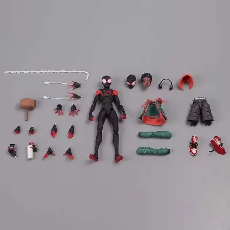 Экшн-фигурка из аниме «Человек-паук: Across The Spider-verse 2», майль Моралес, ПВХ модель куклы, коллекционное украшение, подарки, игрушки
Экшн-фигурка из аниме «Человек-паук: Across The Spider-verse 2», майль Моралес, ПВХ модель куклы, коллекционное украшение, подарки, игрушки