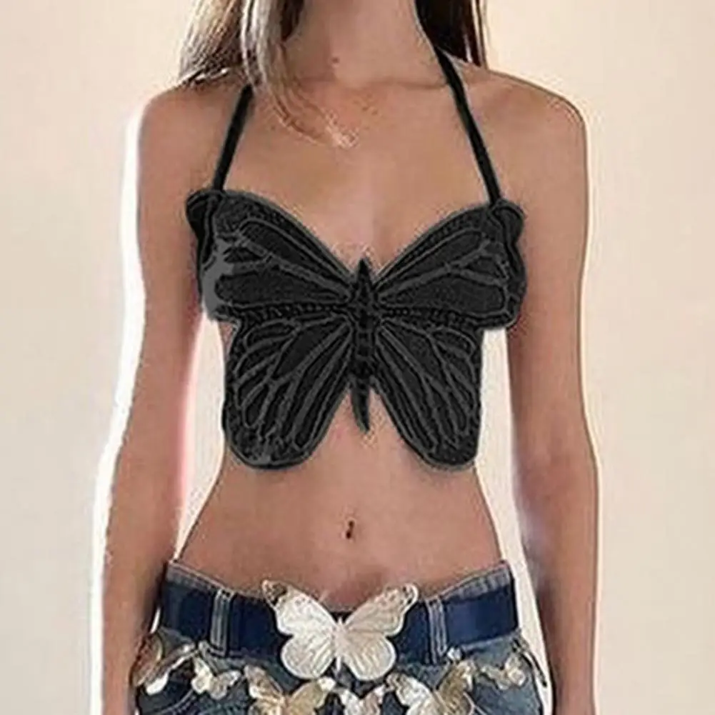 Sexy Vest Adjustable Straps Club Vest Women Summer Butterflies Shape Halter Bodycon Vest
Sexy Vest Adjustable Straps Club Vest Women Summer Butterflies Shape Halter Bodycon Vest