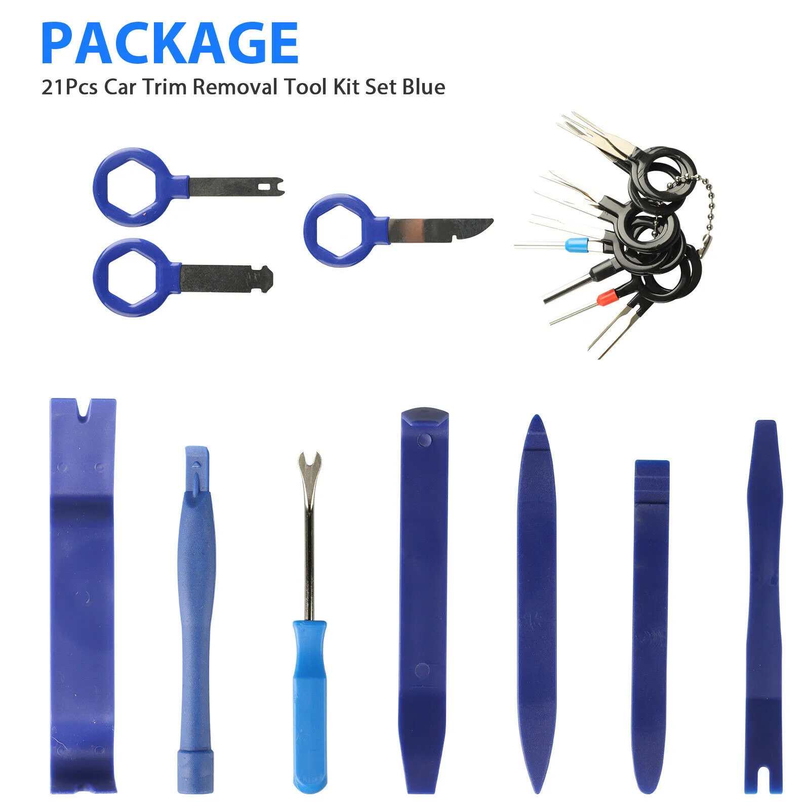 21pcs Car Hand Tool Set Pry Disassembly Tool Interior Door Clip Panel Trim Dashboard Removal Tool Universal Opening Repair Tools
21pcs Car Hand Tool Set Pry Disassembly Tool Interior Door Clip Panel Trim Dashboard Removal Tool Universal Opening Repair Tools