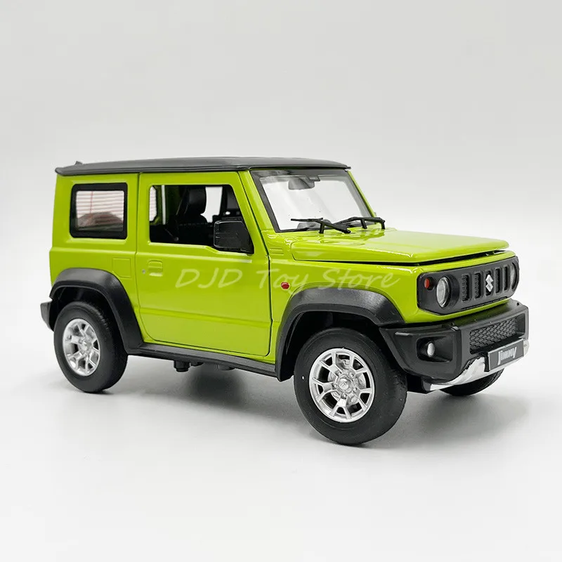1:18 литая металлическая модель автомобиля, игрушка джимни SUV, Реплика со звуком светильник, коллекция и подарки
1:18 литая металлическая модель автомобиля, игрушка джимни SUV, Реплика со звуком светильник, коллекция и подарки