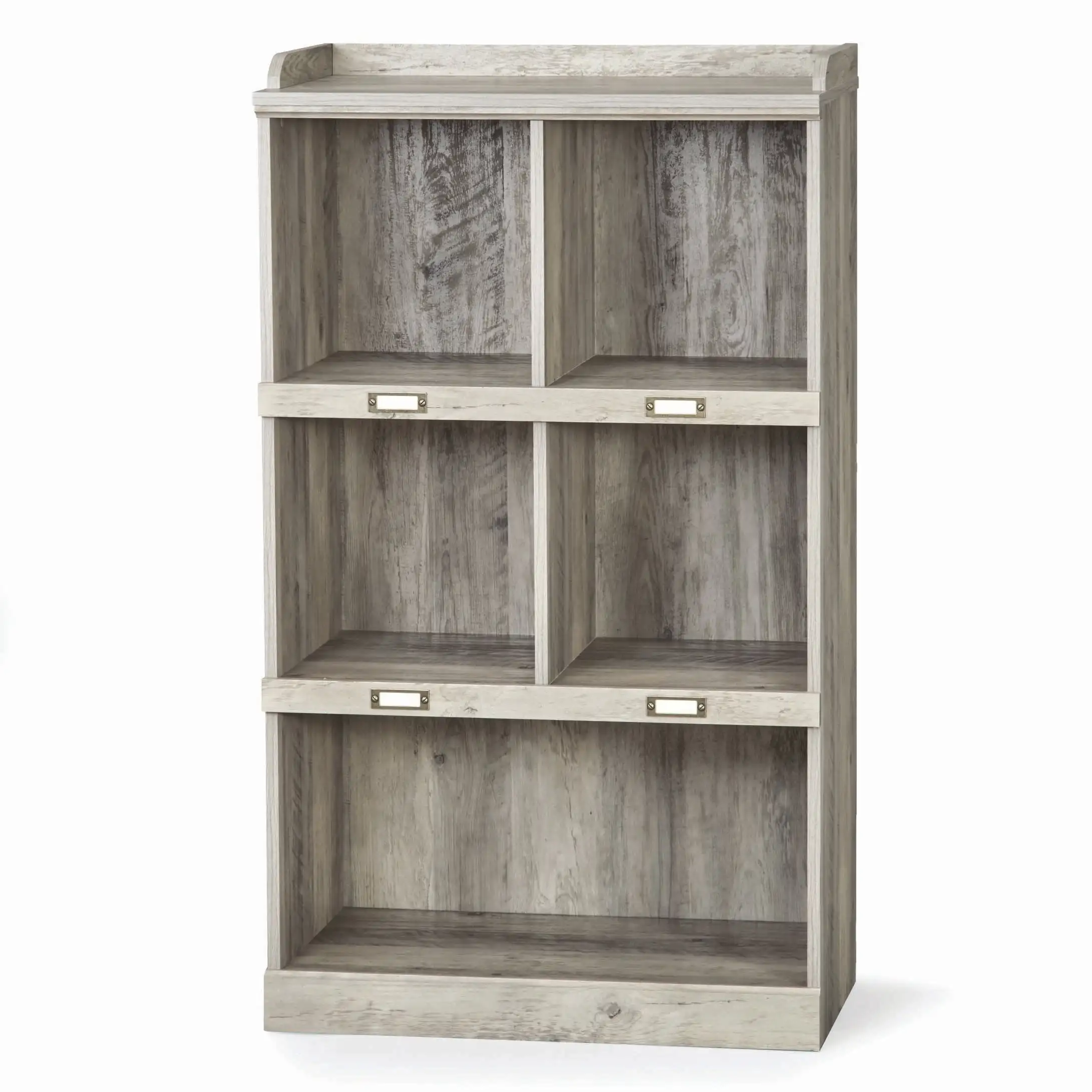 Better Homes & Gardens Modern Farmhouse 5-Cube Organizer Bookcase with Name Plates, Rustic Gray Finish
Better Homes & Gardens Modern Farmhouse 5-Cube Organizer Bookcase with Name Plates, Rustic Gray Finish