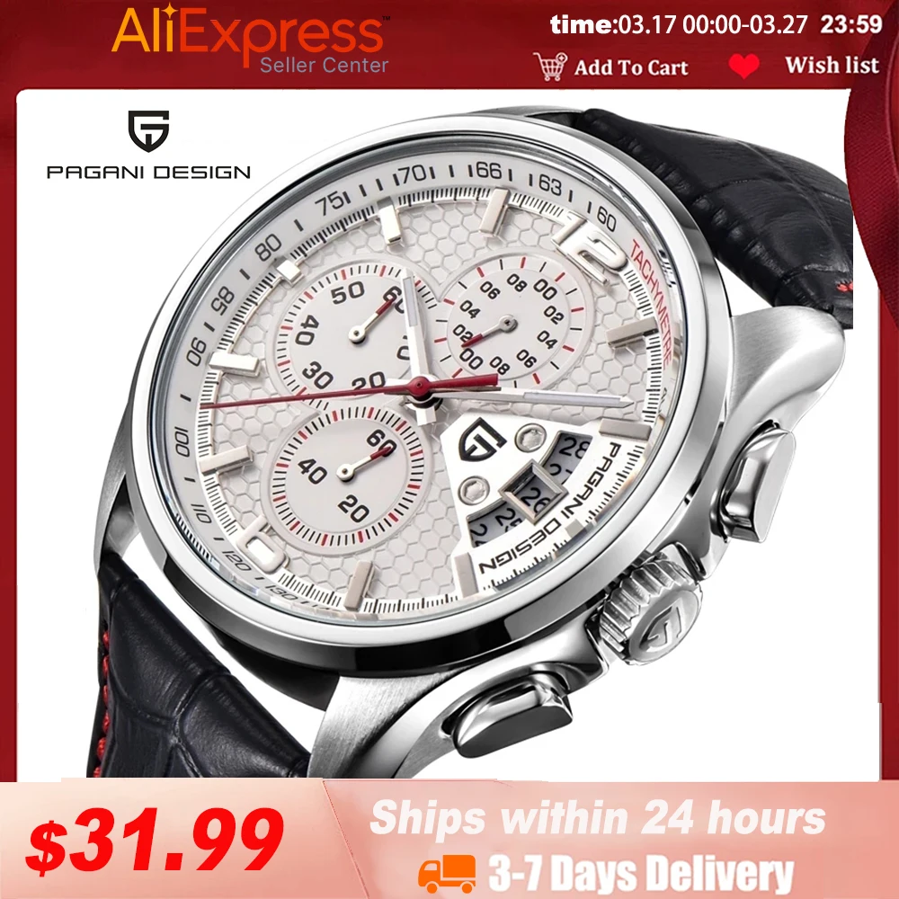 PAGANI DESIGN Man Watch Automatic Quartz Wristwatches Brand Fashion Luxury Sapphire Glass Waterproof Watch With Calendar Window
PAGANI DESIGN Man Watch Automatic Quartz Wristwatches Brand Fashion Luxury Sapphire Glass Waterproof Watch With Calendar Window