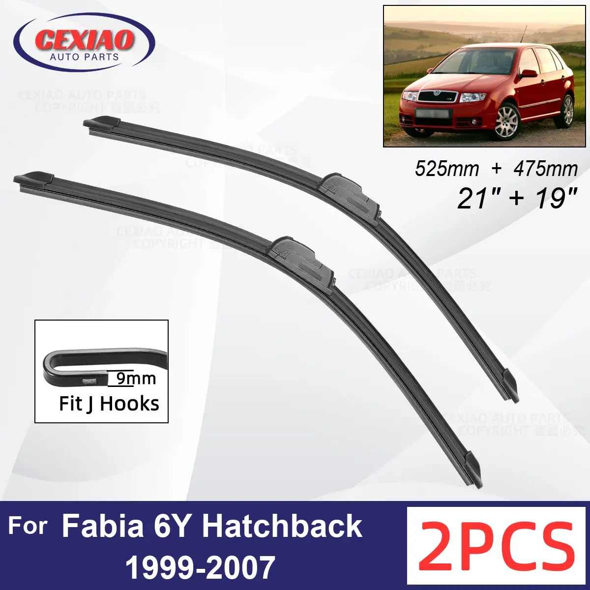 Щетки стеклоочистителя передние мягкие резиновые для Skoda Fabia 6Y Hatchback Estate 1999-2007
Щетки стеклоочистителя передние мягкие резиновые для Skoda Fabia 6Y Hatchback Estate 1999-2007