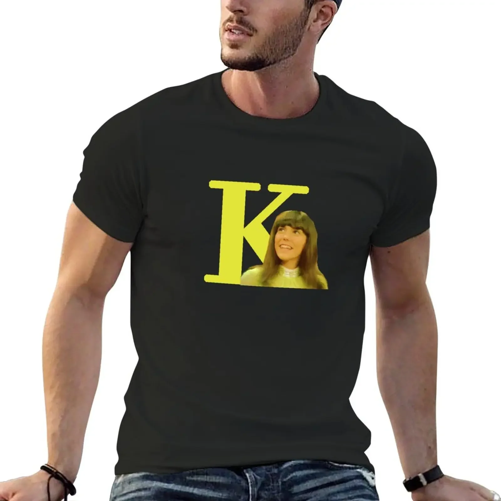 

K is For Karen Carpenter T-Shirt aesthetic clothes customizeds hippie clothes oversized t shirts for men