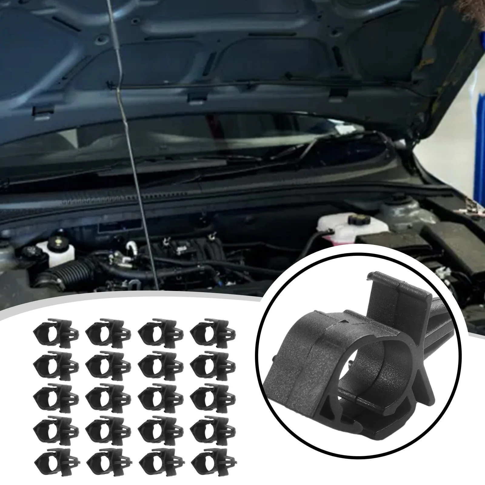 New Durable 20x Car Harness Plastic For All Fixed Clips Universal 0.43inch Automatic Route Clamp Bellows Buckle
New Durable 20x Car Harness Plastic For All Fixed Clips Universal 0.43inch Automatic Route Clamp Bellows Buckle