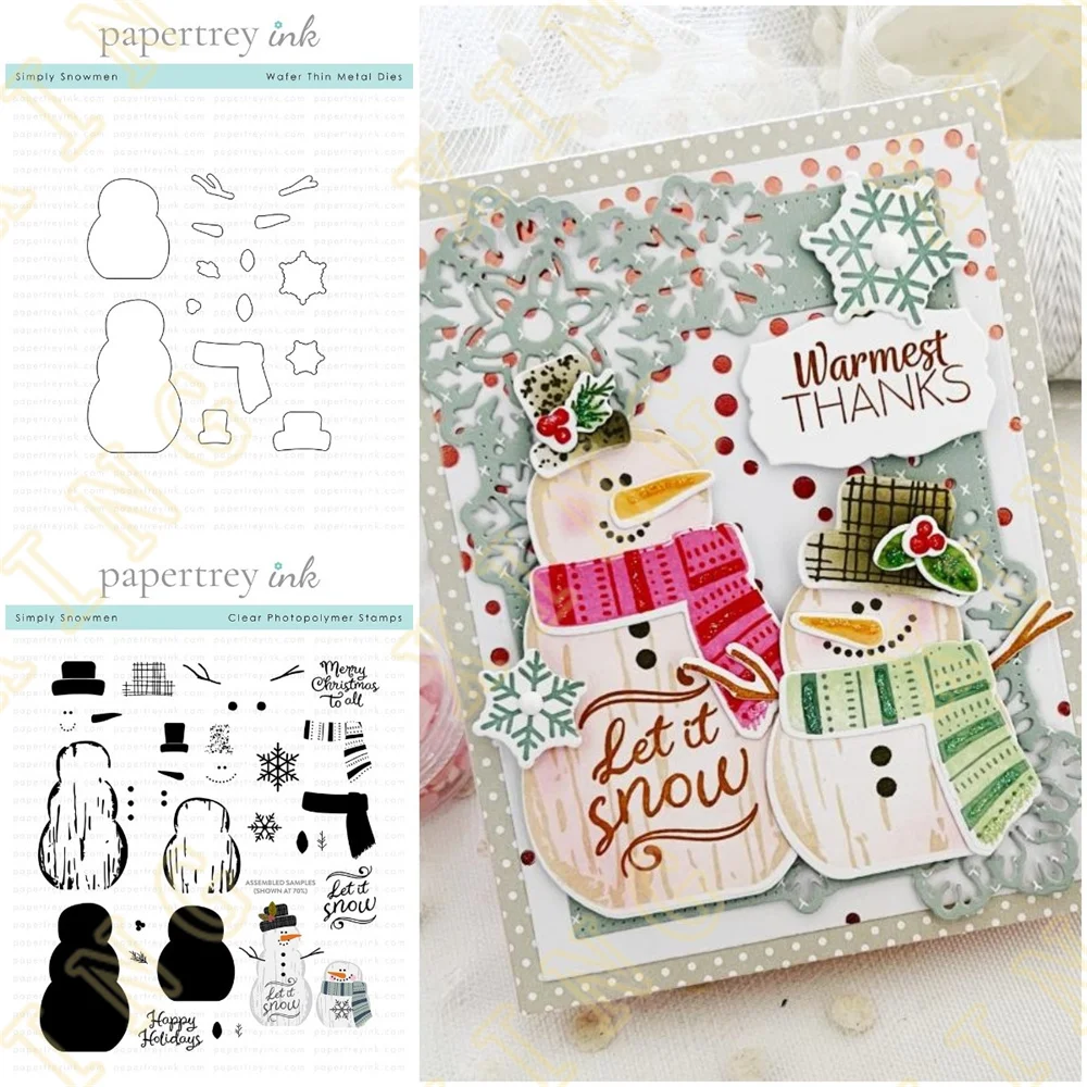 Metal Cutting Dies Stamps Scrapbook Diary Decoration Embossing Template Diy Greeting Card Handmade Simply Snowmen New Arrival
Metal Cutting Dies Stamps Scrapbook Diary Decoration Embossing Template Diy Greeting Card Handmade Simply Snowmen New Arrival