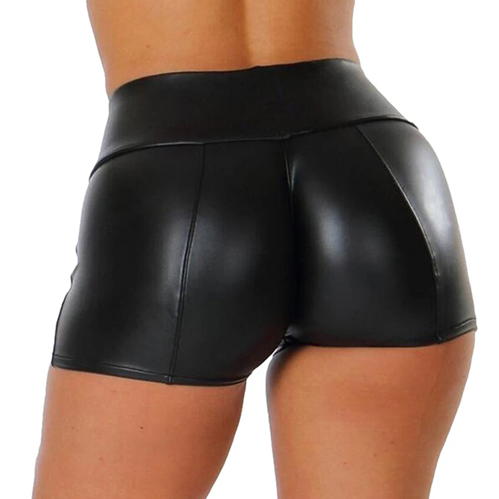 Sexy Women Bright Leather Shorts Hot Stamping Short Pants Ladies Casual Solid Elastic Push-Up Shorts Bodycon For Pole Dance New
Sexy Women Bright Leather Shorts Hot Stamping Short Pants Ladies Casual Solid Elastic Push-Up Shorts Bodycon For Pole Dance New