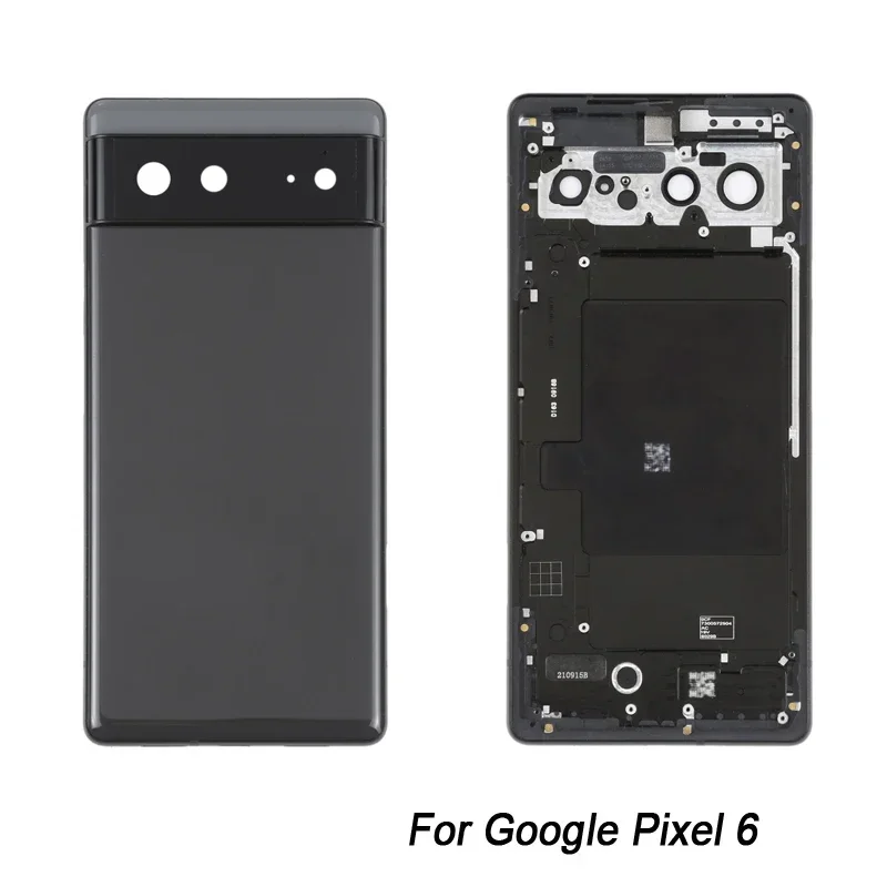 Запасная часть для задней крышки аккумулятора Google Pixel 6 со средней рамкой
Запасная часть для задней крышки аккумулятора Google Pixel 6 со средней рамкой