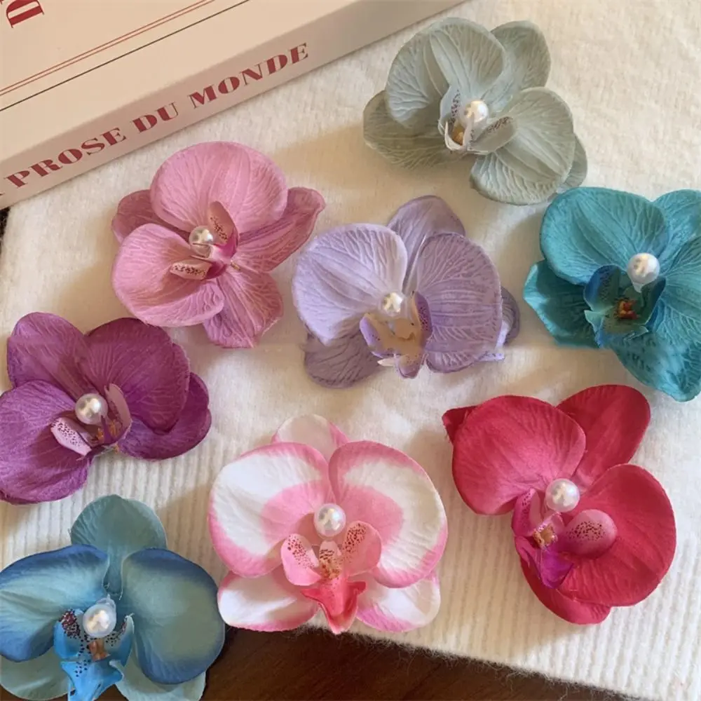Butterfly Orchid Hair Clip Cloth Flower Hairpin Duckbill Clip Beach Wedding Party Bohemia Headdress Hair Accessories
Butterfly Orchid Hair Clip Cloth Flower Hairpin Duckbill Clip Beach Wedding Party Bohemia Headdress Hair Accessories