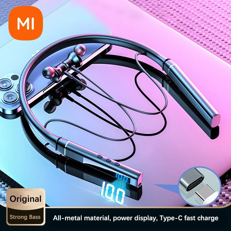 Xiaomi's New 5.1 ESports Game Universal Headset Neck Hanging Headset High-quality Wireless No Delay Bluetooth Headset
Xiaomi's New 5.1 ESports Game Universal Headset Neck Hanging Headset High-quality Wireless No Delay Bluetooth Headset