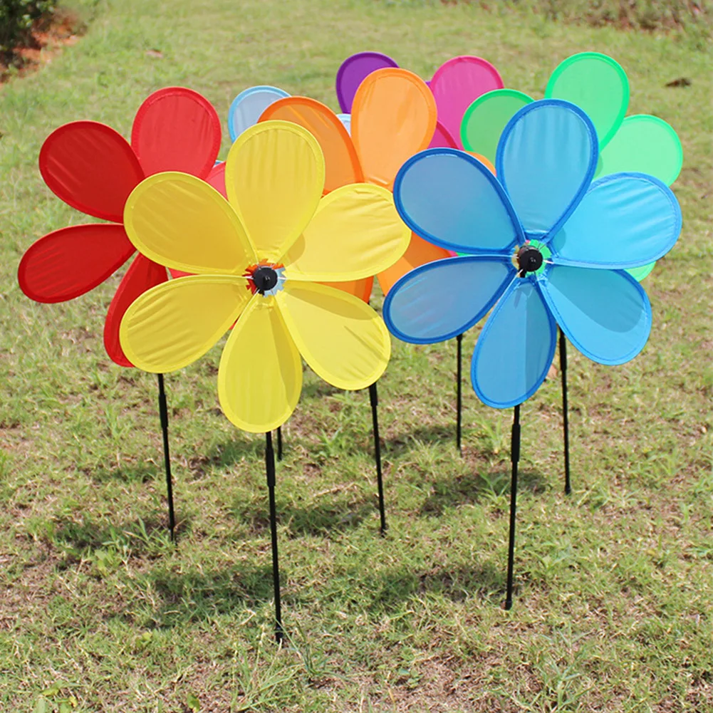 Cute Colorful Flower Windmill Spinner Wind Home Garden Decorative Yard Patio Outdoor Ornaments For Children Gift
Cute Colorful Flower Windmill Spinner Wind Home Garden Decorative Yard Patio Outdoor Ornaments For Children Gift