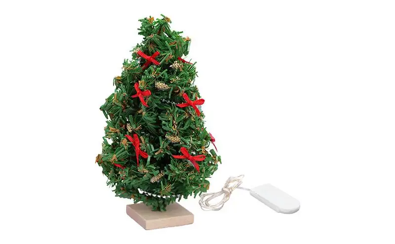 Lighted Christmas Tree Realistic Tree Hanging Cute Doll House Ornaments For Desk Delicate Room Holiday Home Party Decoration
Lighted Christmas Tree Realistic Tree Hanging Cute Doll House Ornaments For Desk Delicate Room Holiday Home Party Decoration