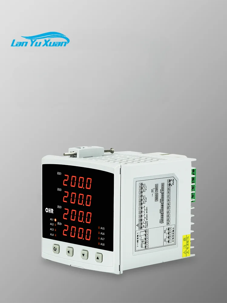 way measurement temperature, pressure, liquid level display, controller alarm, RS485 communication, E740
way measurement temperature, pressure, liquid level display, controller alarm, RS485 communication, E740