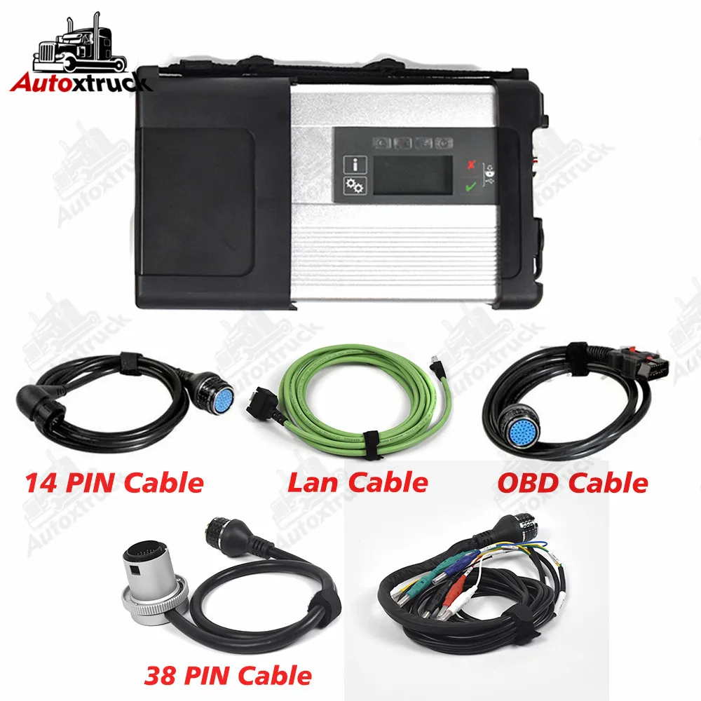 MB Star C5 Car Truck Star Diagnosis Multiplexer SD Connect C5 with Xentry DAS EPC Car MB STAR C4 DOIP Truck Diagnostic Tool
MB Star C5 Car Truck Star Diagnosis Multiplexer SD Connect C5 with Xentry DAS EPC Car MB STAR C4 DOIP Truck Diagnostic Tool