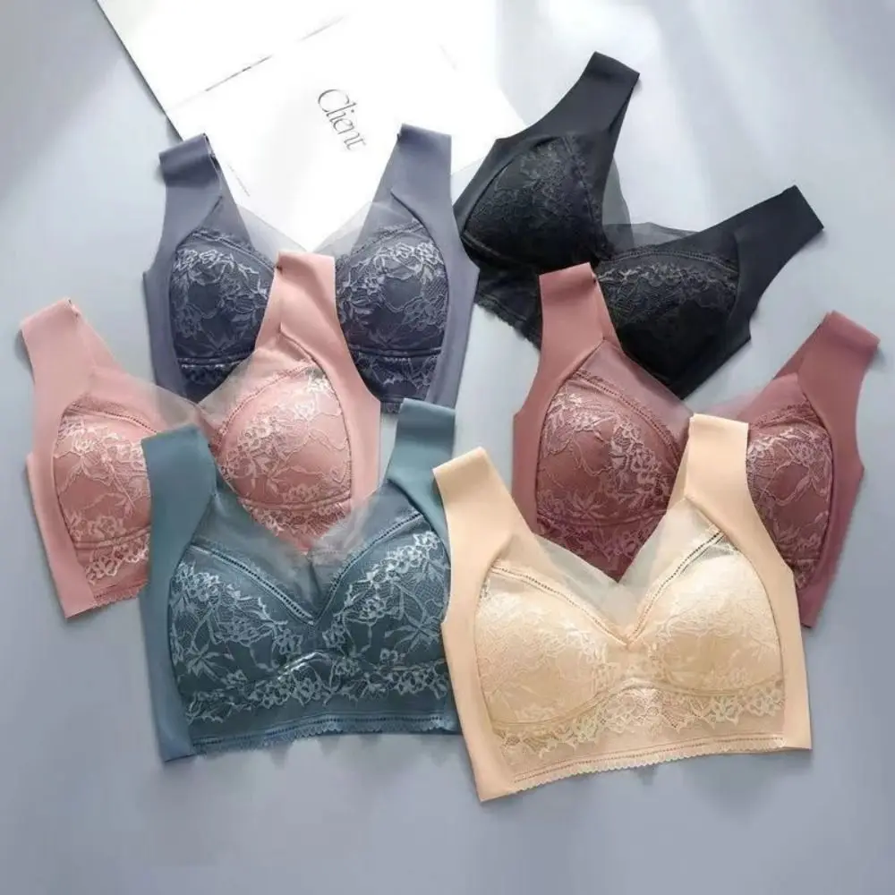 Push Up Sexy Lace Bras New Breathable Lingerie Nylon Perspective Full Cup Lingerie Lace Solid Color Brassiere
Push Up Sexy Lace Bras New Breathable Lingerie Nylon Perspective Full Cup Lingerie Lace Solid Color Brassiere