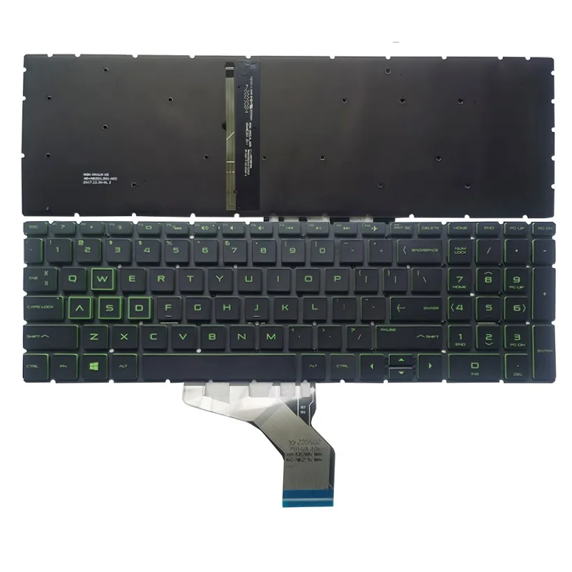 Новая клавиатура US для HP Pavilion GAMING 15-CX000 15-cx0001tx 15-EC 15-CX 15-DK с зеленой подсветкой
Новая клавиатура US для HP Pavilion GAMING 15-CX000 15-cx0001tx 15-EC 15-CX 15-DK с зеленой подсветкой