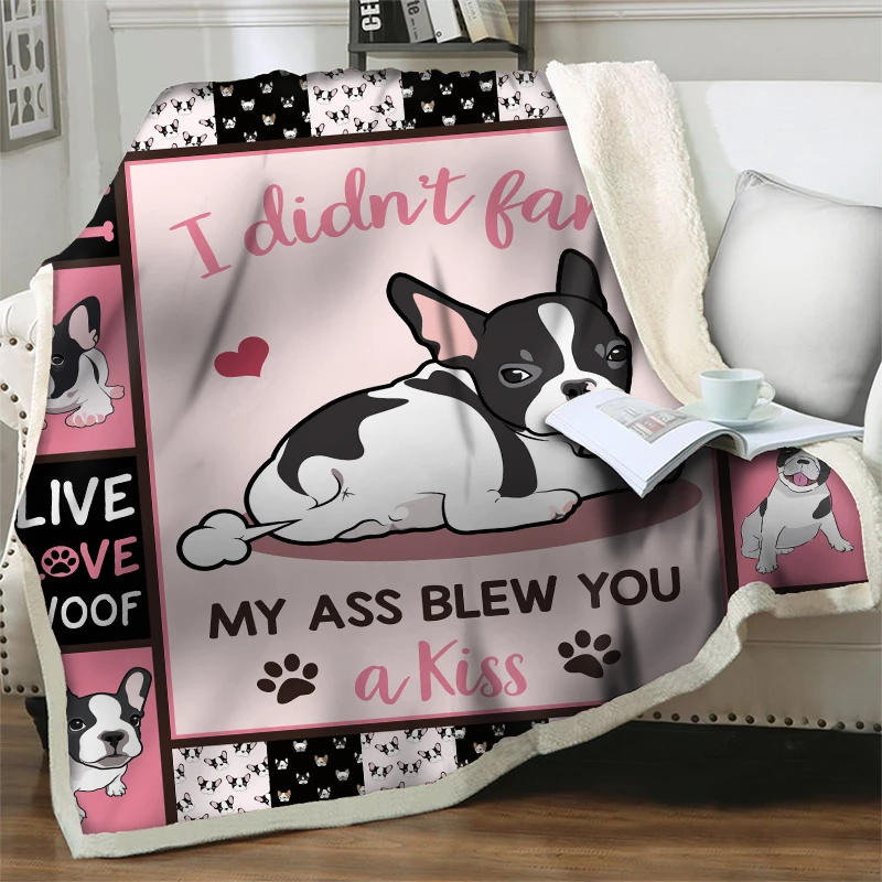 Cute Lovely Dog 3D-printed Plush Throw Blankets For Beds Sofa Soft Quilt Nap Cover Sherpa Bedspread Adult Child Thicken Blanket
Cute Lovely Dog 3D-printed Plush Throw Blankets For Beds Sofa Soft Quilt Nap Cover Sherpa Bedspread Adult Child Thicken Blanket