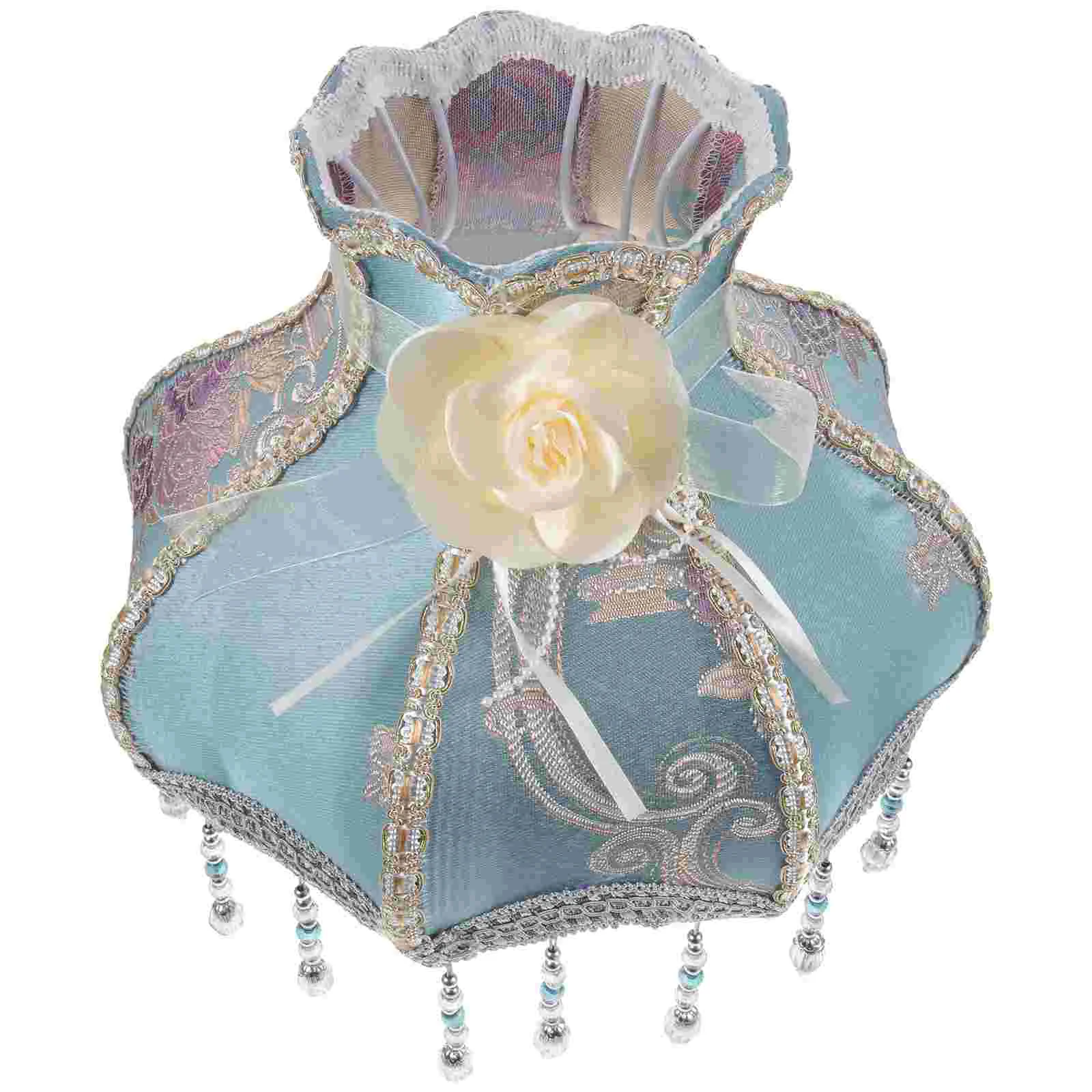 Vintage Lamp Shade Victorian Lampshade Beads Fringe Scallop Dome Lamp Cover Antique European Cloth Lamp Covers Replacement
Vintage Lamp Shade Victorian Lampshade Beads Fringe Scallop Dome Lamp Cover Antique European Cloth Lamp Covers Replacement