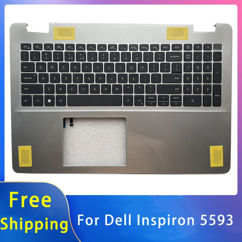 Новые аксессуары для ноутбуков DELL Inspiron 5593, подставка для рук и клавиатура с подсветкой, серебристый цвет
Новые аксессуары для ноутбуков DELL Inspiron 5593, подставка для рук и клавиатура с подсветкой, серебристый цвет