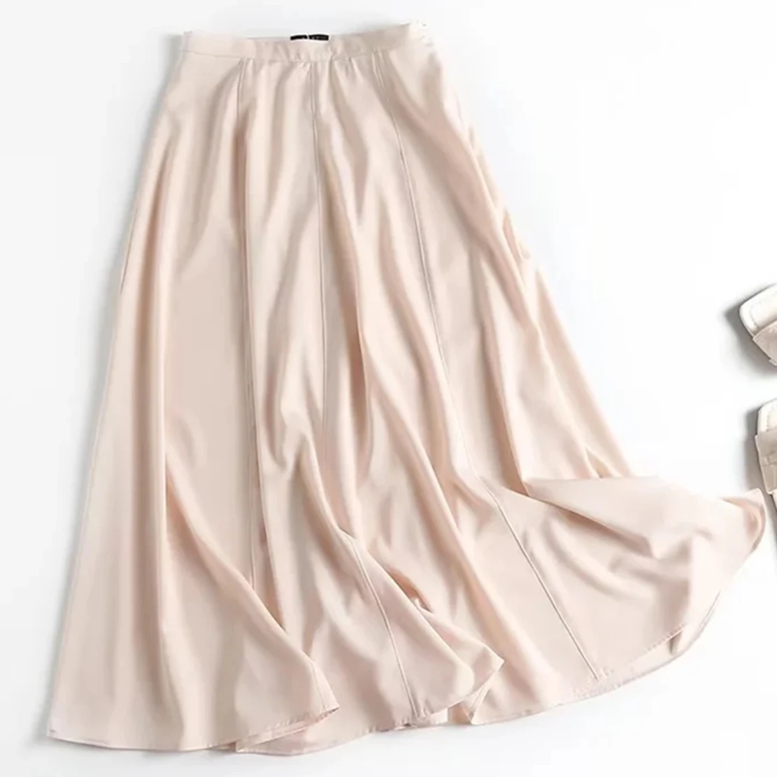 Withered 2023 England Style Office Lady Fashion Simple High Waist A-line Elegant Midi Skirts Women
Withered 2023 England Style Office Lady Fashion Simple High Waist A-line Elegant Midi Skirts Women