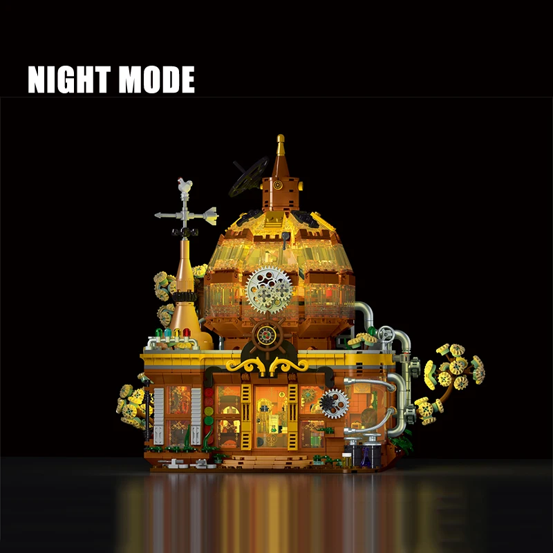 1842PCS Creative Street View Steampunk Store Model Building Blocks MOC Home Decoration DIY Toy Brick Children Toys Birthday Gift 1842PCS Creative Street View Steampunk Store Model Building Blocks MOC Home Decoration DIY Toy Brick Children Toys Birthday Gift