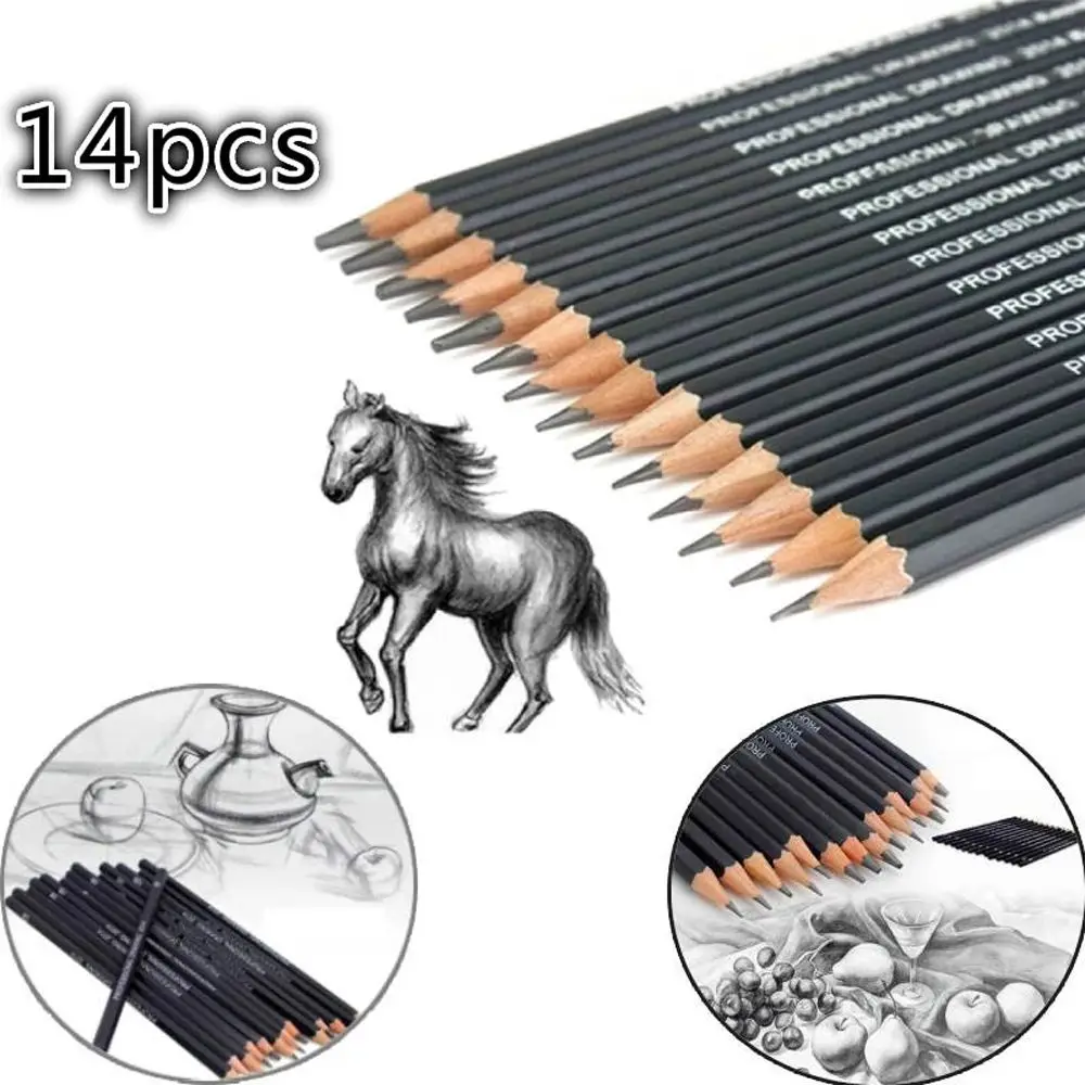 

Supplies Wood Stationery Supplies Students For Exam Drawing Pencil Set HB 2B 6H 4H 2H 3B Painting Pencils Professional Sketch