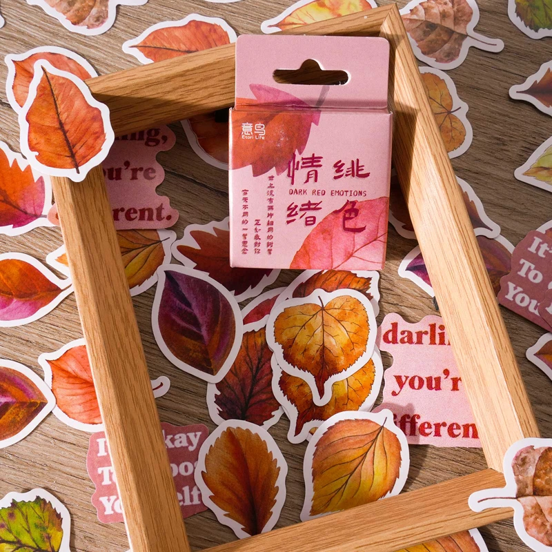 Leaves And Short Sentences Stickers Decoration Scrapbooking Notebooks Material Creativity Personalized Room Walls Art Supplies
Leaves And Short Sentences Stickers Decoration Scrapbooking Notebooks Material Creativity Personalized Room Walls Art Supplies