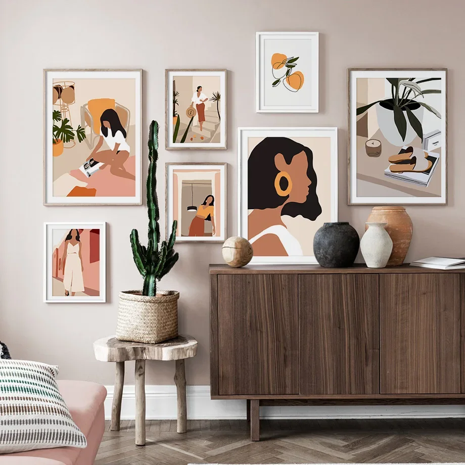 Abstract Fashion Vintage Girl Minimalist Wall Art Canvas Painting Nordic Posters And Prints Wall Pictures For Living Room Decor
Abstract Fashion Vintage Girl Minimalist Wall Art Canvas Painting Nordic Posters And Prints Wall Pictures For Living Room Decor