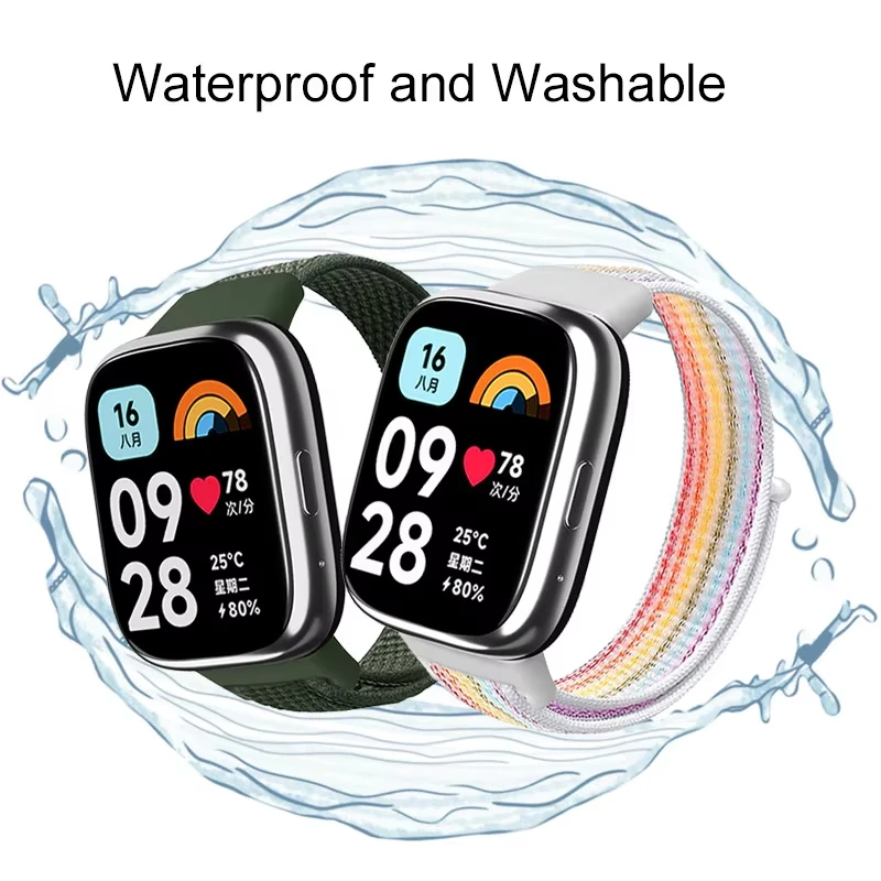 Original Nylon Loop for Xiaomi Redmi Watch 3 active Straps accessories sport Breathable Replacement Correa for Redmi 3 Lite band Original Nylon Loop for Xiaomi Redmi Watch 3 active Straps accessories sport Breathable Replacement Correa for Redmi 3 Lite band