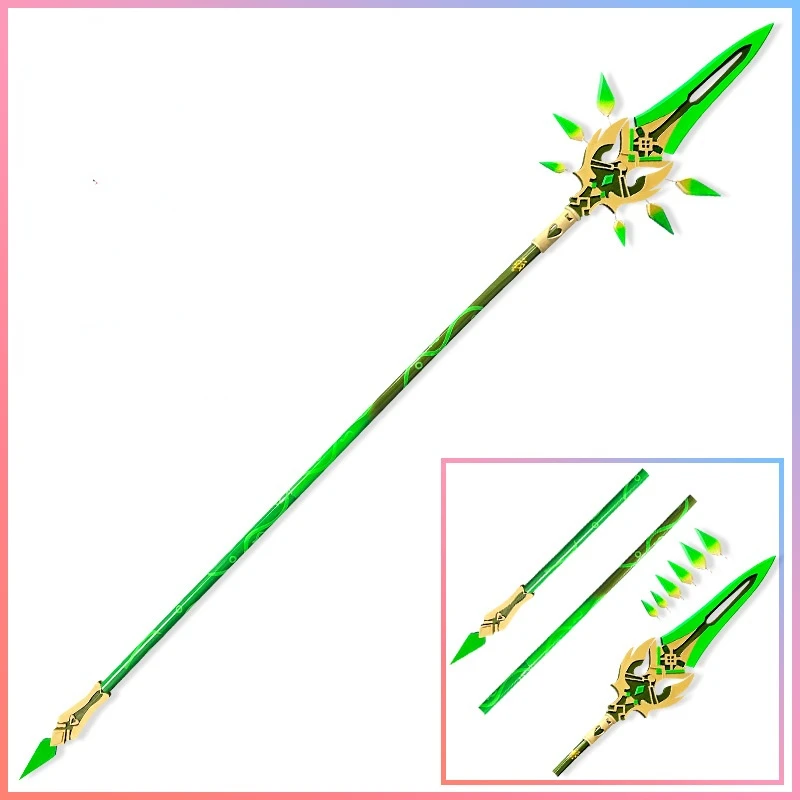 Игровой реквизит для косплея Xiao Genshin Impact из ПВХ, деревянный материал, длинное копье для пистолета, аксессуары для ролевых игр на заказ
Игровой реквизит для косплея Xiao Genshin Impact из ПВХ, деревянный материал, длинное копье для пистолета, аксессуары для ролевых игр на заказ