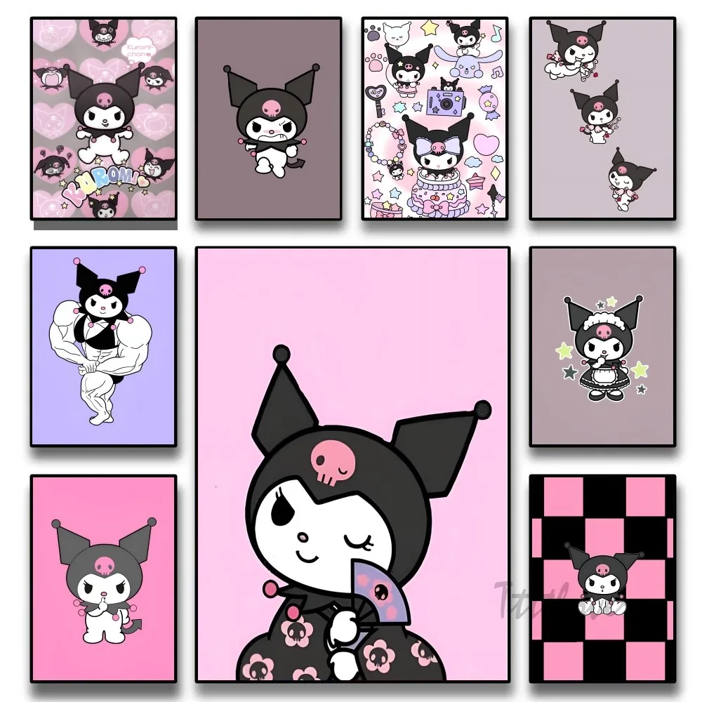 Cute Japanese Anime Kawaii K-Kuromi Poster Paper Print Home Living Room Bedroom Entrance Bar Restaurant Cafe Art Painting Decor
Cute Japanese Anime Kawaii K-Kuromi Poster Paper Print Home Living Room Bedroom Entrance Bar Restaurant Cafe Art Painting Decor