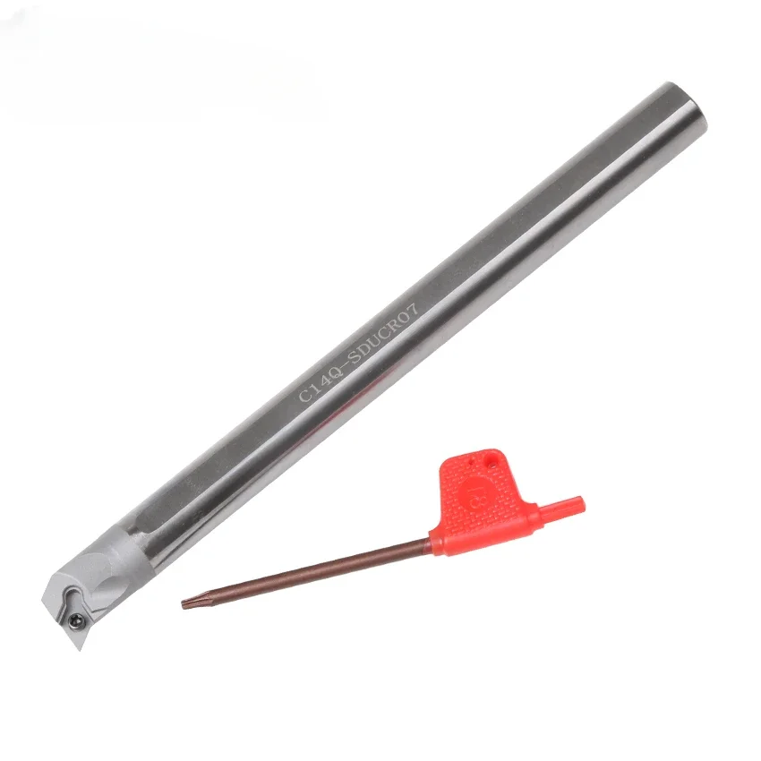 NEW C20 C25 C32 -SDUCR11 coolant Boring bar indexable tool holder CNC cutting SDUCR Internal lathe bar
NEW C20 C25 C32 -SDUCR11 coolant Boring bar indexable tool holder CNC cutting SDUCR Internal lathe bar