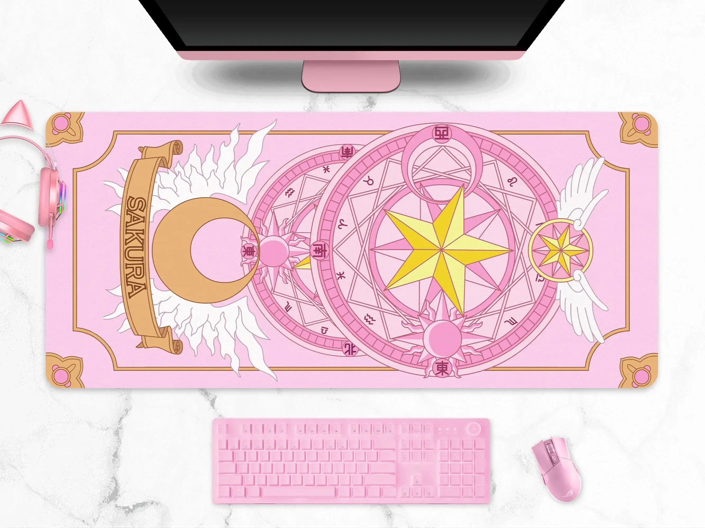 Sakura Mousepad Magical Girl XXL Gaming Desk mat Cute Pink Magical Mouse Pad Gamer 900x400 Kawaii Pastel Cardcaptor Deskmat
Sakura Mousepad Magical Girl XXL Gaming Desk mat Cute Pink Magical Mouse Pad Gamer 900x400 Kawaii Pastel Cardcaptor Deskmat