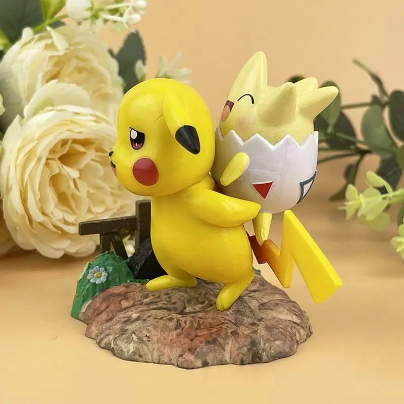 Togepi Pokemon Bulbasaur Squirtle scene action Anime Figurine model Decoration kids toy collection prize Birthday Christmas gift
Togepi Pokemon Bulbasaur Squirtle scene action Anime Figurine model Decoration kids toy collection prize Birthday Christmas gift