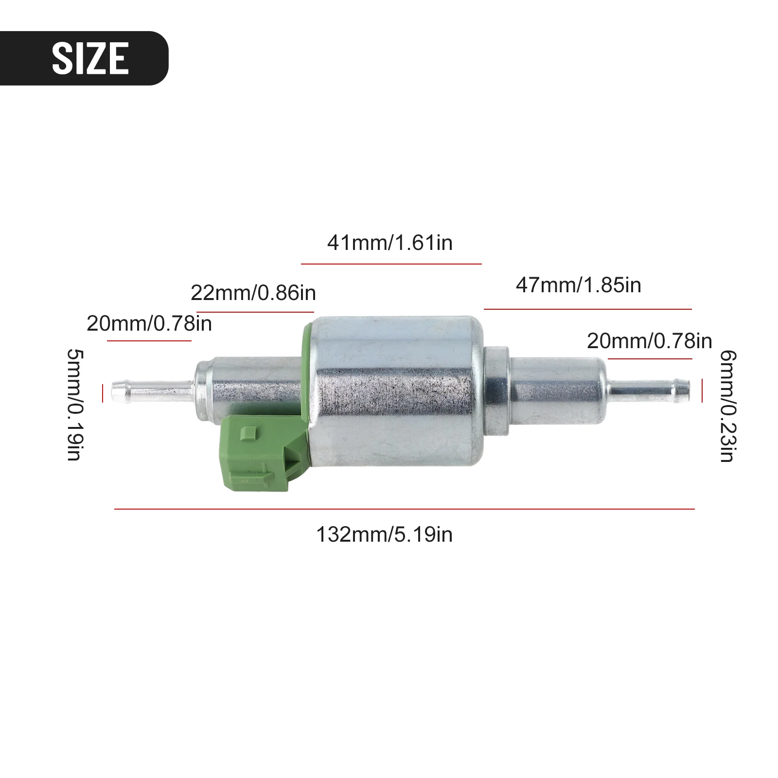 Silver Oil Fuel Pump Parking Heater Parking Heater Oil Fuel Pump 12V24V 5KW8KW Universal Universal Accessories
Silver Oil Fuel Pump Parking Heater Parking Heater Oil Fuel Pump 12V24V 5KW8KW Universal Universal Accessories