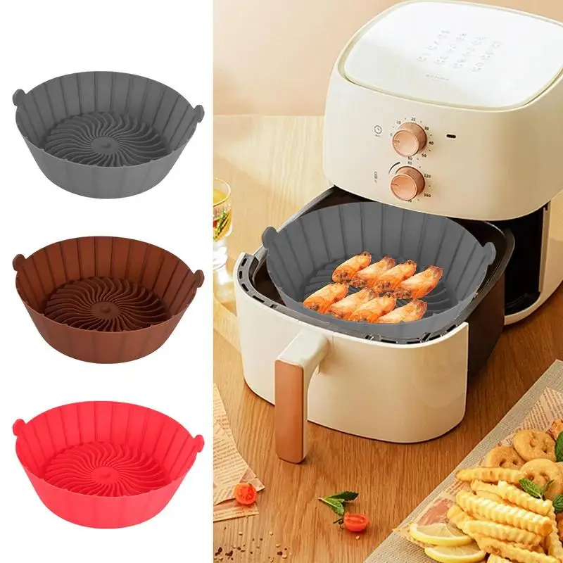 Air Fryer Liners Silicone Liners Inserts Bowls Reuseable Oven Baking Basket Easy Cleaning Oven Steamer Fryer Non-Stick Air Fryer
Air Fryer Liners Silicone Liners Inserts Bowls Reuseable Oven Baking Basket Easy Cleaning Oven Steamer Fryer Non-Stick Air Fryer