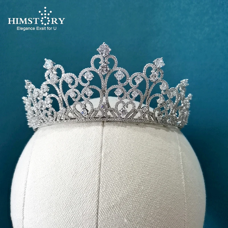 HIMSTORY European Brides Full Zircon Hairbands Crystal Tiara Crowns Wedding Hair Accessories Birthday Gift
HIMSTORY European Brides Full Zircon Hairbands Crystal Tiara Crowns Wedding Hair Accessories Birthday Gift