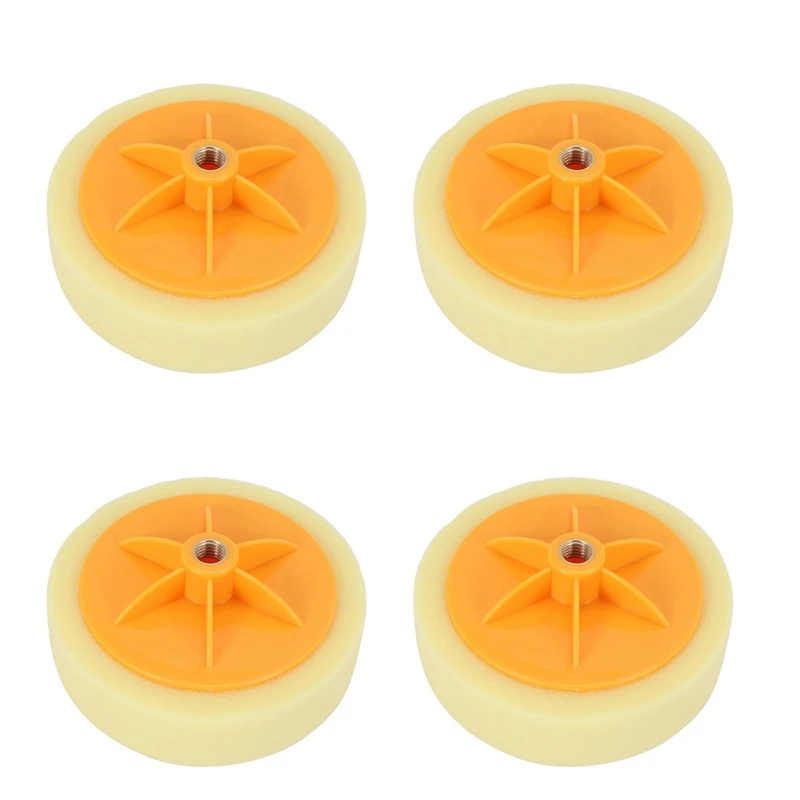 4Pcs 6 Inch/15Cm Car Polishing Waxing Pad Sponge M14 Wheel Polishing Waxing Pad Kit Tool For Car Polisher Yellow
4Pcs 6 Inch/15Cm Car Polishing Waxing Pad Sponge M14 Wheel Polishing Waxing Pad Kit Tool For Car Polisher Yellow