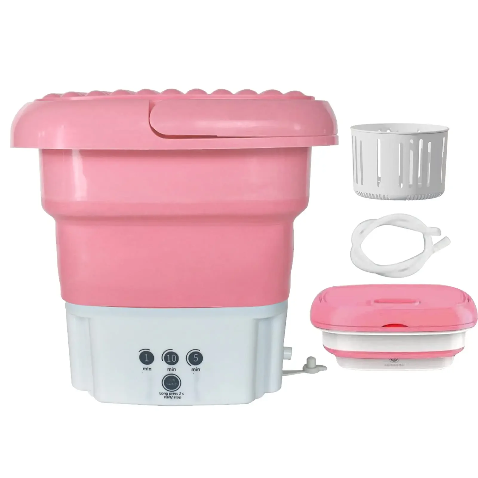 Folding Portable Washing Machine With Dryer Bucket for Clothes Socks Underwear Mini Cleaning Machines Centrifugal Washer Travel
Folding Portable Washing Machine With Dryer Bucket for Clothes Socks Underwear Mini Cleaning Machines Centrifugal Washer Travel