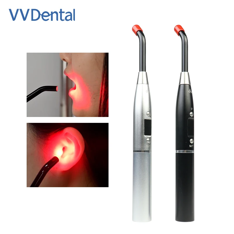 

Dental Infrared Oral Therapy Device Red Light Oral Pain Relief Joint Ear and Nose Link Pain Relief Equipment Wound Recovery